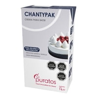 Puratos - Crema Vegetal Chantypak 12 Un 1 Lt
