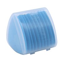 Magideal - 10 Marcadores De Tiza Para Costura De Sastre, Tela De Costura De Fácil Limpieza, Lápiz De Tiza, Nociones De Costura Para Costura, Artesanía, Bolsas De Azul