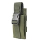 thumbnail image 1 of linterna táctica militar linterna antorcha pistolera bolsa ejército verde, 1 of 5
