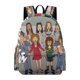 thumbnail image 1 of Daria-theme Backpack, Campus style schoolbag Bookbag with Adjustable Shoulder Straps And Large Zip Compartment, Unisex Travel Bags.42x30x15cm, 1 of 6