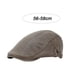 thumbnail image 2 of Sombreros para hombre, gorra plana de cuero color hiedra, sombrero de taxista para conducir, 2 of 5