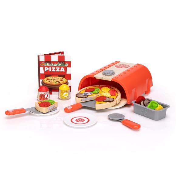 Juego de horno de pizza Pretendables Backyard Fat Brain Toys para más de 3 años