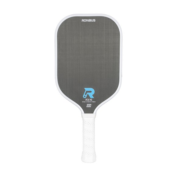 Pala de Pickleball Ronbus R3.16W 16 mm Fibra de Carbono
