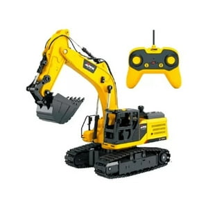 Genérico - Auto A Control Excavadora Brazo Electrico Sonido Humo Luces