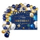 thumbnail image 4 of Confeti De Oro De Globos Azul Marino De Moda Para Decoración De Fondo De Cumplea?os, 4 of 5