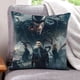thumbnail image 1 of Venom Fundas de almohada de terciopelo con tema, regalos de funda de almohada, decoración para el hogar, cojín de lanzar, regalo de cumpleaños para fans y parejas. 45cm x 45cm., 1 of 6