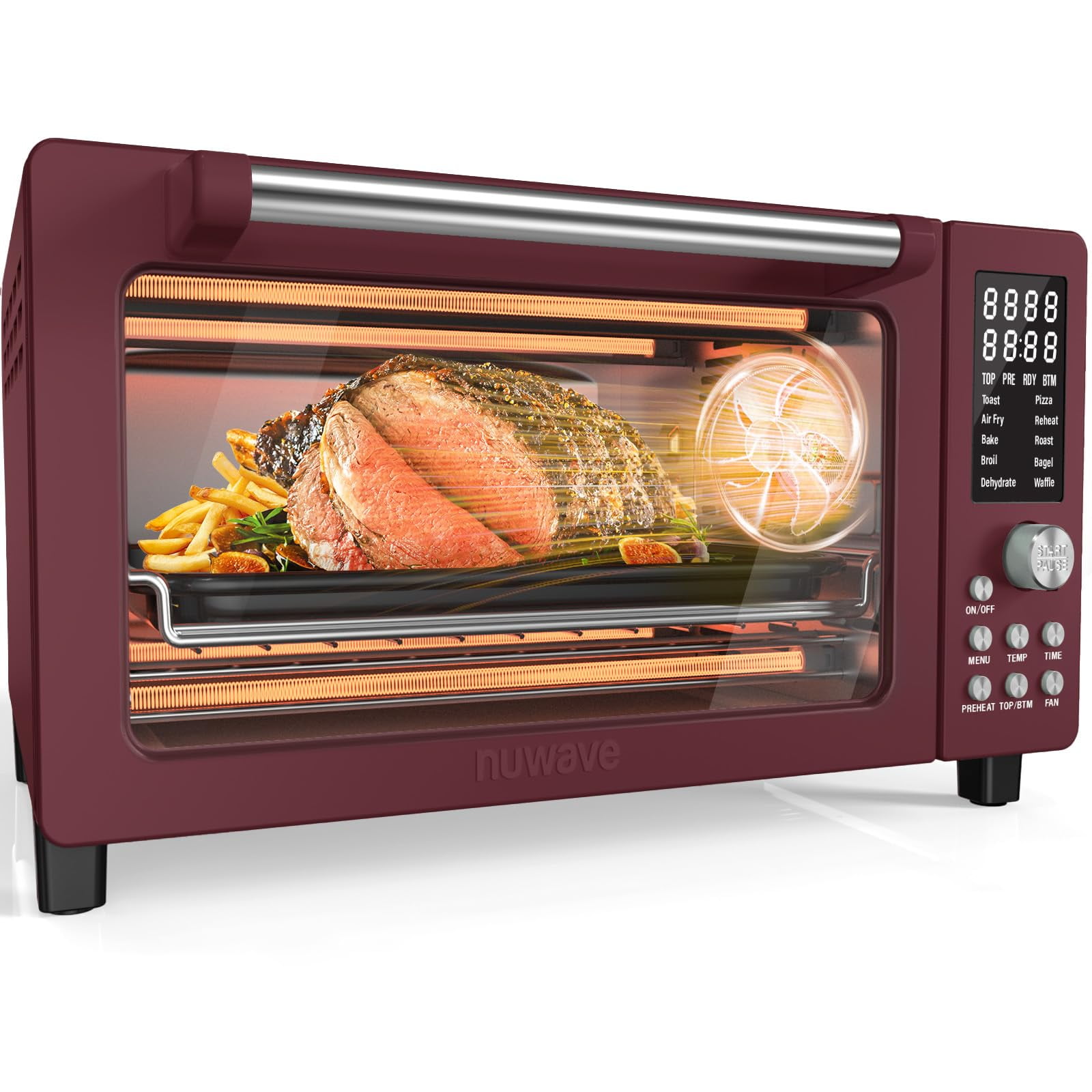 Horno Tostador Air Fryer Nuwave Bravo Pro 21qt 1800w Canela