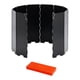 thumbnail image 3 of Parabrisas De Estufa Plegable Portátil, Protección Contra El Viento Para Cocinar, Senderismo Al Aire Libre, Color Negro, 3 of 4