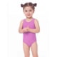 thumbnail image 1 of Traje de baño deportivo de niña morado Talla 6 años, 1 of 4