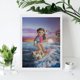 thumbnail image 4 of American Girl Kits de Pintura de Diamantes para Adultos 5D DIY Diamond Art Kits Full Drill Diamond Dots para Regalo Decoración de Pared y Relajación Artes de Gemas 30*40cm, 4 of 6