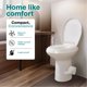 thumbnail image 2 of Inodoro SereneLife RV Compacto de Ahorro de Agua, 2 of 7