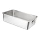 thumbnail image 4 of Caja De Arena De Acero Inoxidable Con Asa, Bandeja De Arena Para Gatos De Lados Altos, 40 Cm X 30 Cm X 7 Cm, 4 of 5