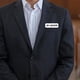 thumbnail image 3 of Etiqueta de Nombre All Quality Badges 3x8 cm Blanca (Pack de 10), 3 of 8