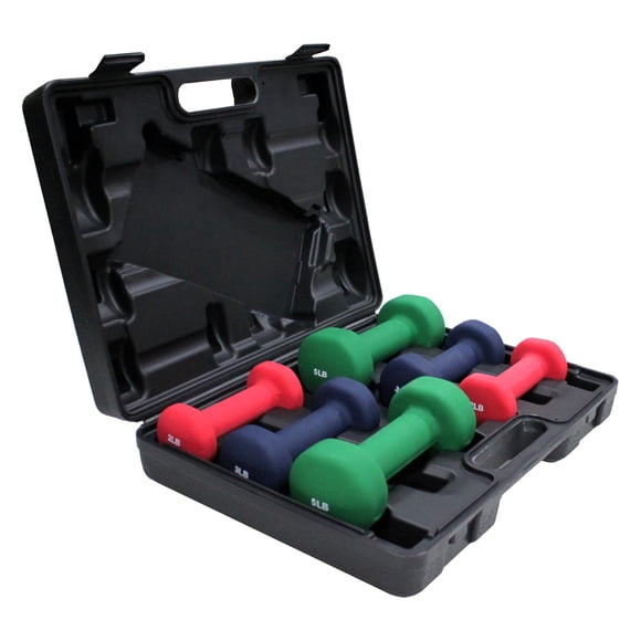 MANCUERNAS Ader Sporting Goods Set 1 kg‑2 kg‑2,5 kg