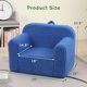 thumbnail image 3 of Silla MOMCAYWEX Kids Snuggly-Soft Sherpa para niños de 1 a 6 años, color azul cielo, 3 of 4