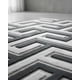 thumbnail image 4 of Alfombra Jacquard Antideslizante Con Relieve 200x240 Cm, 4 of 8