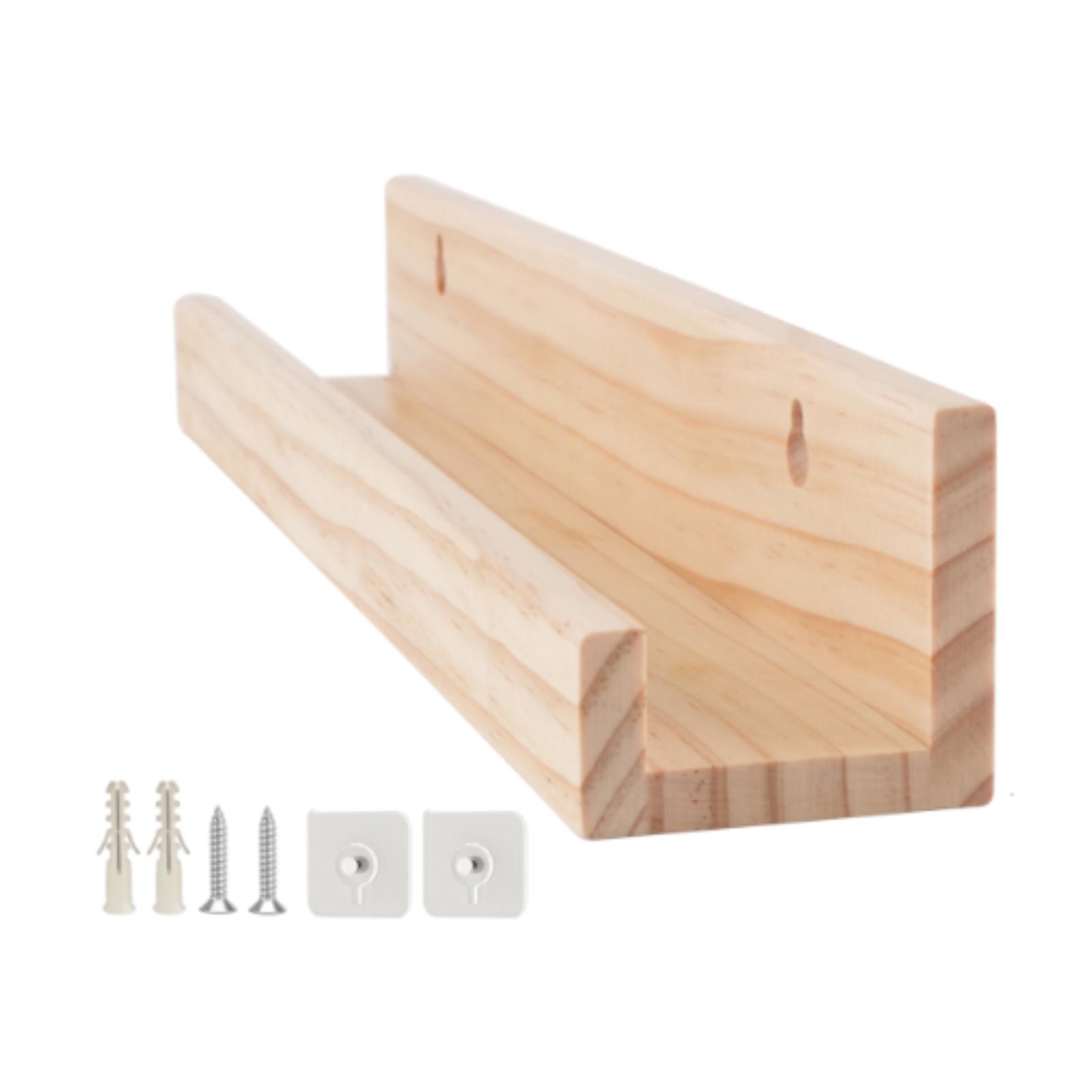 Magideal - Estante Colgante De Madera Para Exhibición De Álbumes De Vinilo De 12 Pulgadas, Ideal Para Decoración Del Hogar, Organizador De Discos De Vinilo, Esta