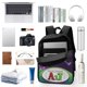 thumbnail image 3 of Hey AJ-theme Backpack, Campus style schoolbag Bookbag with Adjustable Shoulder Straps And Large Zip Compartment, Unisex Travel Bags., 3 of 6