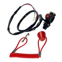 Magideal - Interruptor De Parada Del Motor Reemplazar Piezas Accesorios Resistentes,Ambiente Húmedo Impermeable Fácil Instalación Encendido Del Motor Para Atv