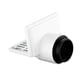 thumbnail image 3 of Desagüe de piso de esquina lateral Desagüe de pared lateral de ducha Drenaje horizontal de acero inoxidable Anti reflujo para cocina Otros escenarios De 50 mm a 75 mm, 3 of 5