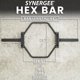 thumbnail image 3 of Barra Hexagonal Synergee 7 kg 124 cm con Mangos Estándar, 3 of 7