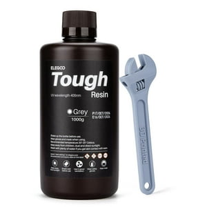 Impresora 3D De Resina Elegoo Tough High Dureza De 1 Kg, Color Gris