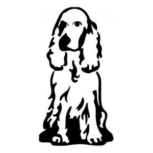 Rienda Libre Graphics - Decomural Spaniel Pets Dogs Ws-34728