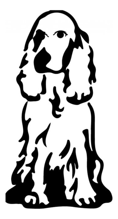 Rienda Libre Graphics - Decomural Spaniel Pets Dogs Ws-34728