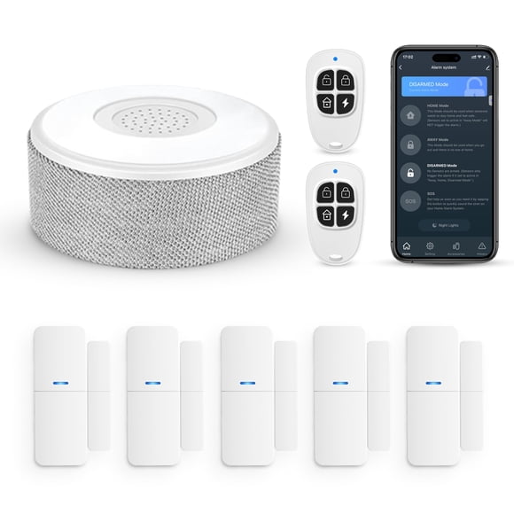 Sistema de alarma de puerta WiFi tolviviov Wireless Smart Home Security