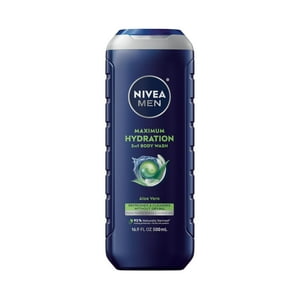 Gel De Ducha Nivea Men Máxima Hidratación 3 En 1 Con Aloe Vera 500 Ml