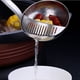 thumbnail image 2 of 1pc 2 In 1 Soup Spoon, Long Handle Home Ladle Strainer, Stainless Steel Cooking Colander, Kitchen Porridge Scoop Tableware Tool, 2 of 2