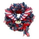 thumbnail image 2 of 4 De Julio Patriótico águila Malla Corona Puerta Delantera Decoración Bandera Americana Color 50cm, 2 of 3