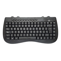 Genérico - Mini Teclado Usb K115U Ultra Estándar Español Negro