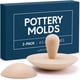 thumbnail image 1 of Moldes de cerámica Byllstore Pack de 2 - 11 cm/16 cm, 1 of 6
