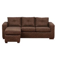 Muebles América - Seccional Multiposiciones Magic Cuero Auris Café