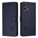 thumbnail image 1 of Funda tipo cartera FOXDOCK para Motorola MOTO G Stylus 5G 2024 con soporte, ranuras, RFID, diseño de gato, 1 of 5
