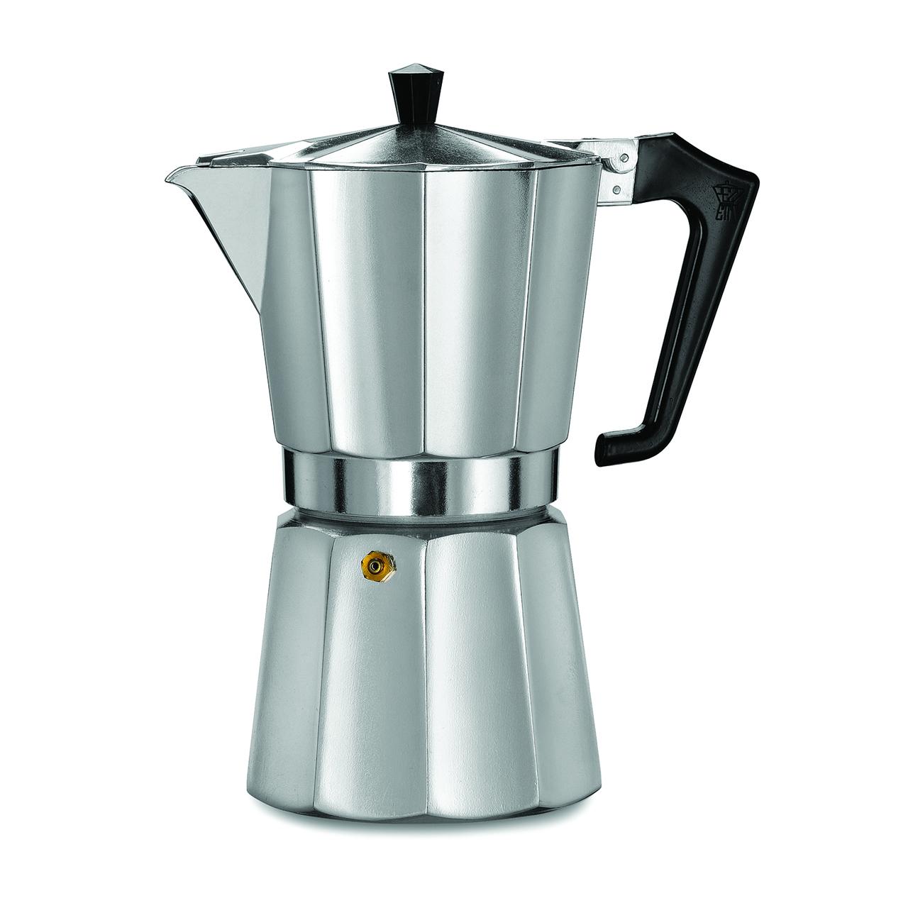 Pezzetti - Cafetera Italexpress 9 Tazas Plateada