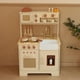 thumbnail image 3 of Play Kitchen Leeshyah de madera con características realistas para niños a partir de 3 años, 3 of 3
