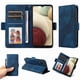 thumbnail image 4 of Carcasa FOXDOCK Samsung Galaxy A12 5G de cuero PU, diseño acolchado clásico, protección contra caídas y rayones, 4 of 5