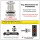 thumbnail image 5 of Cable Conector M12 De 4 Pines Ip67 2 Unidades 20 Cm, 5 of 9