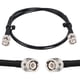 thumbnail image 1 of Cable BNC MOOKEERF de 61 cm macho a macho RG58 negro, 1 of 6
