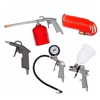 Genérico - Kit Pistola Compresor 5 Piezas The Best