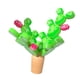 thumbnail image 2 of Bloque De Rompecabezas De Cactus, Juguete De Cactus De Equilibrio De Coordinación De Madera Para Bebés Y Niños, 2 of 3