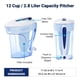 thumbnail image 3 of Dispensador con filtro de agua ZeroWater, 12 tazas y 5 etapas, 3 of 8