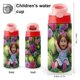thumbnail image 2 of Cabbage Patch KidsBotella de Agua con Tapa Pop Top de Un Toque, Acero Inoxidable, a Prueba de Fugas, para Deportes, Botella Infantil rosa 12 oz, 2 of 6