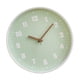 thumbnail image 1 of Reloj De Pared De Arte Simple, Hecho A Mano, Colgante Para Comedor, Oficina, Cocina, Color Verde, 1 of 5