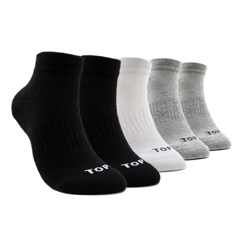 Top - Calcetines Deportivos Tobilleros Pack 5 C1