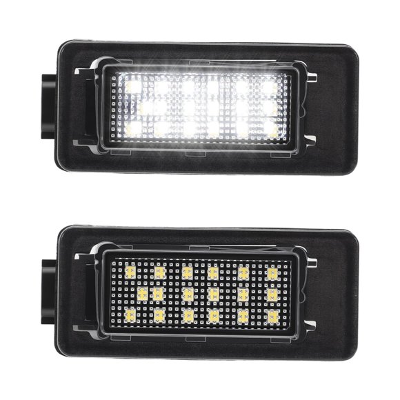Luces de placa NFSpeeding 2 unidades LED blancas