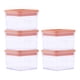 thumbnail image 1 of 5 Piezas de Recipientes Herméticos para Almacenamiento de Alimentos con Tapas, Organización y Almacenamiento de Despensa, 1 of 7
