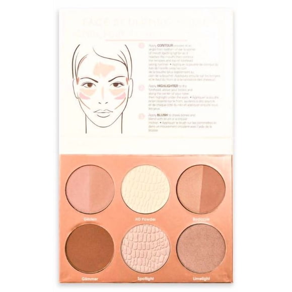 Paleta Makeup Manna Kadar Sculpt & Illuminate